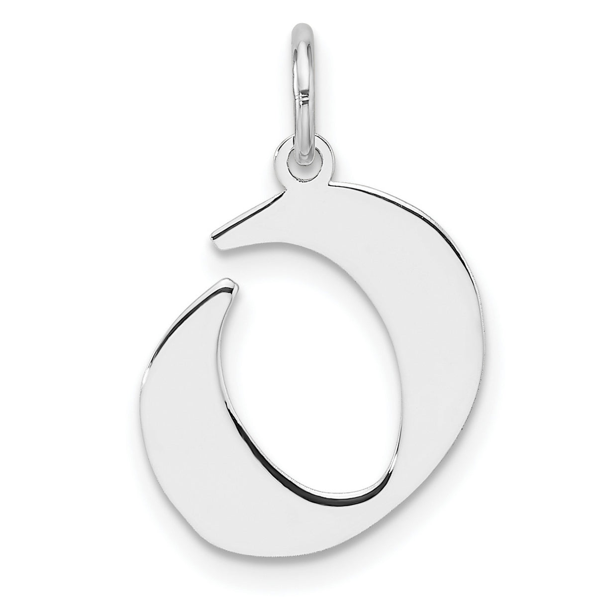Sterling Silver Dolphin Pendant with Minimalist Ocean-Inspired Design for Women or Unisex