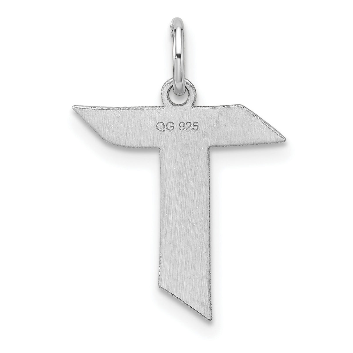 Sterling Silver Tau Cross Pendant, Saint Francis Christian Catholic Jewelry for Men or Women