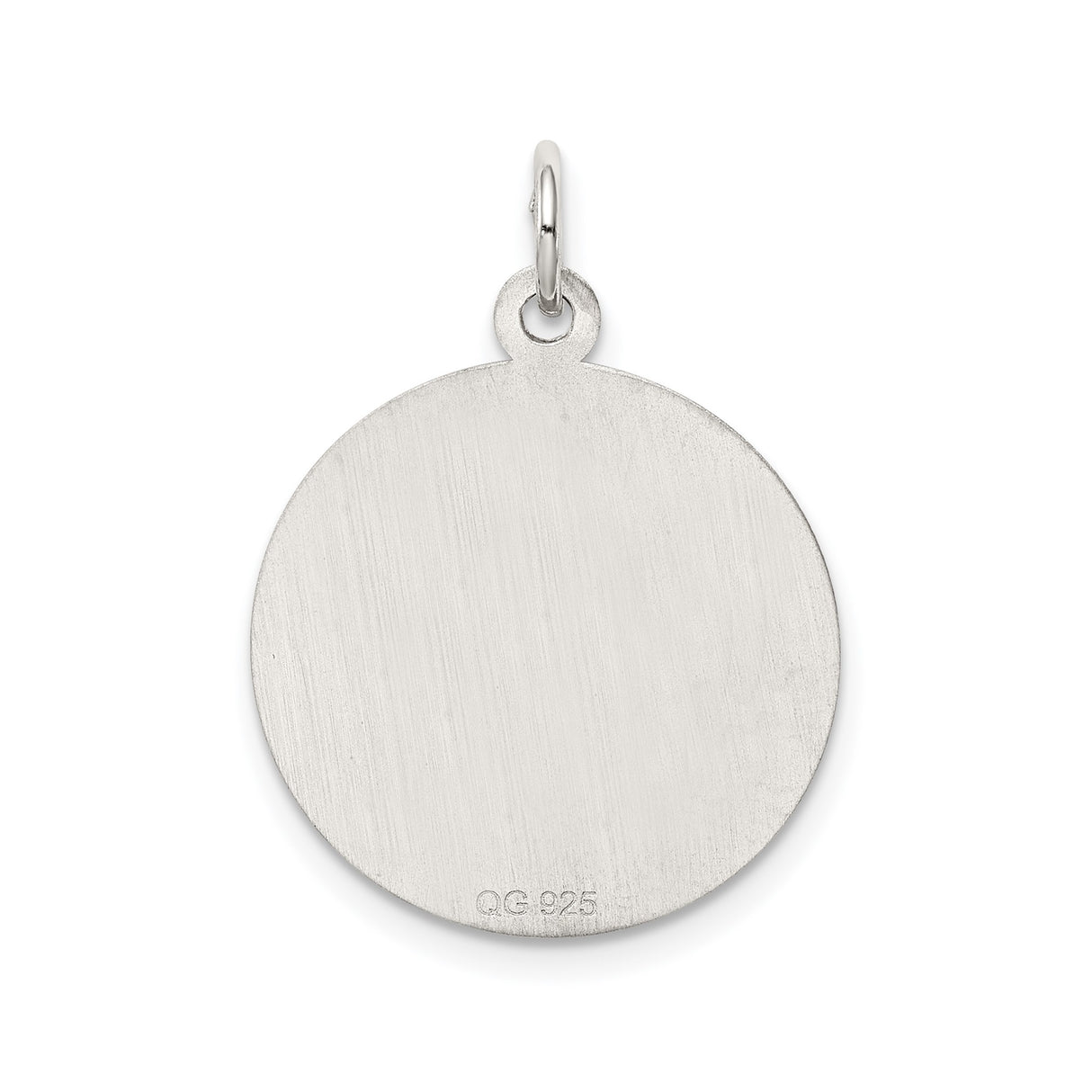 Sterling Silver Pendant with Ribbon and Bells Design, Symbol of Love and Marriage