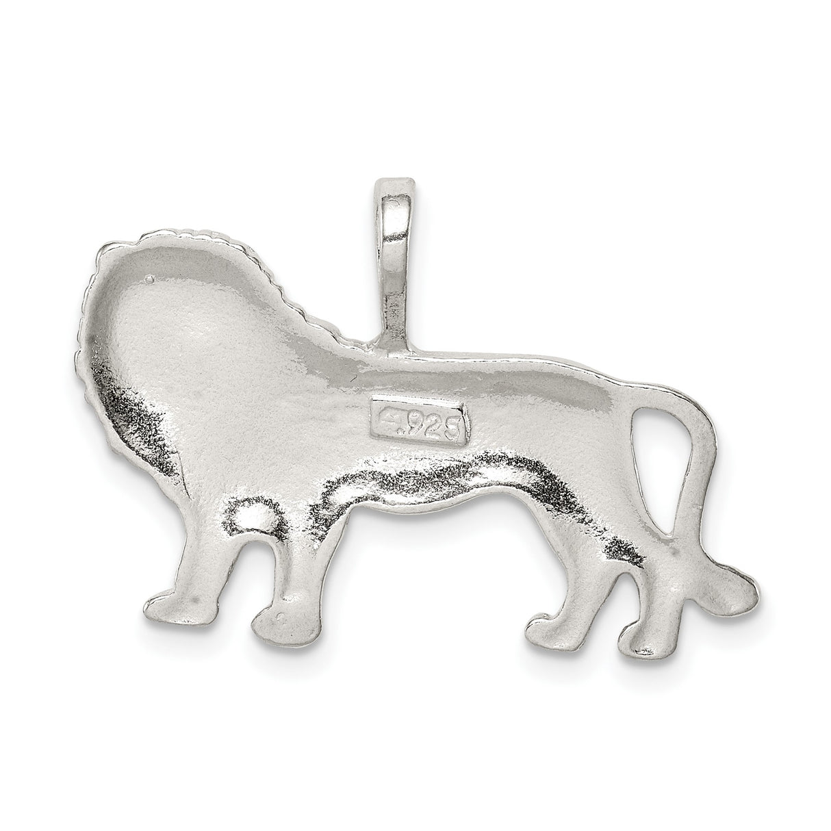 Sterling Silver Lion Head Pendant, Symbol of Strength and Courage, Bold Statement Jewelry