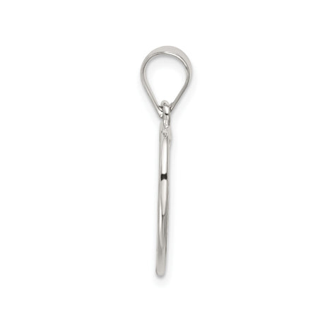 #1 Mom Charm Pendant in Real 925 Sterling Silver