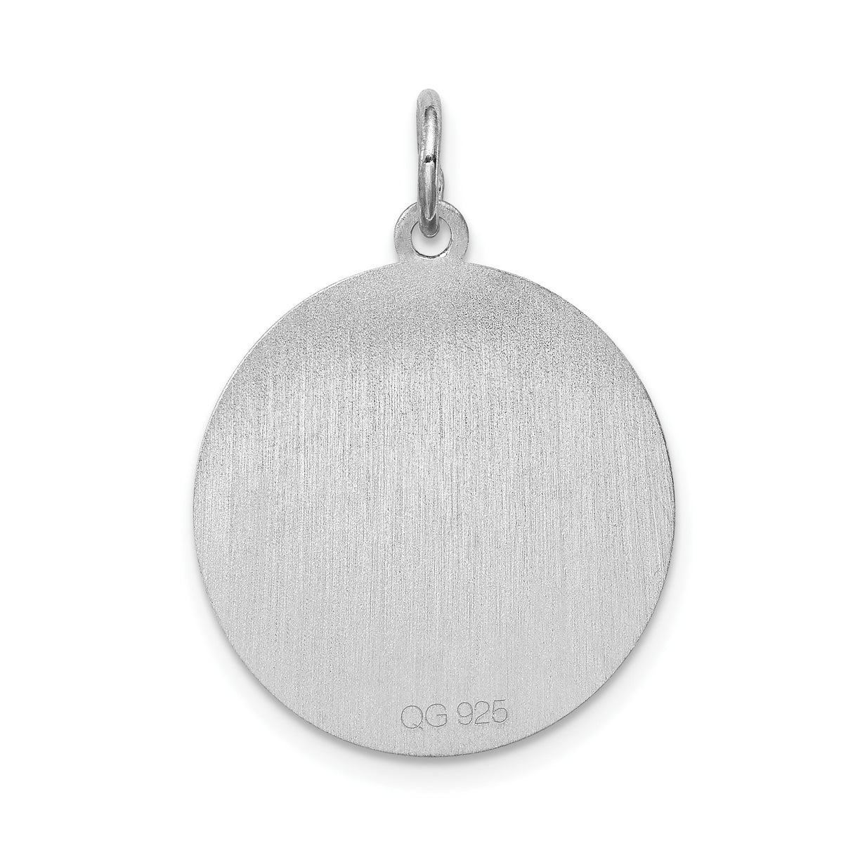 Sterling Silver Chow Chow Pendant with Dog Silhouette, Animal Tribute Charm