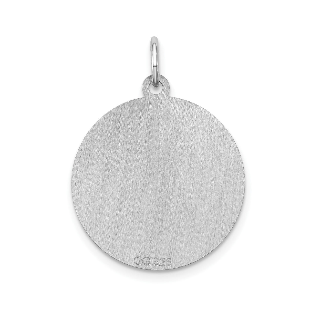 Sterling Silver Pendant with Springer Spaniel Silhouette, Dog Breed Memorial Jewelry