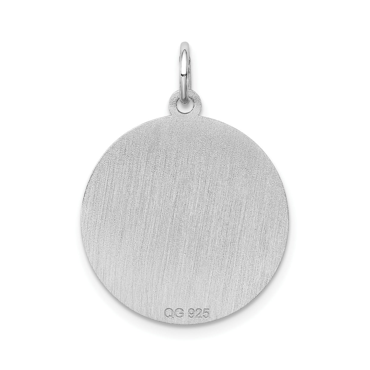 Sterling Silver Corgi Pendant with Cutout Silhouette, Dog Lover Jewelry for Women or Men