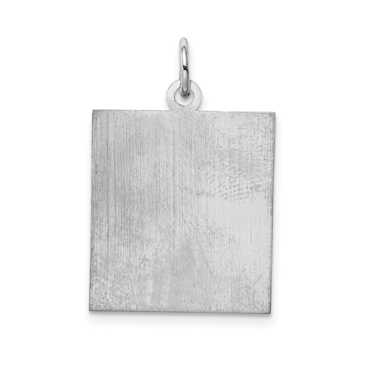 Sterling Silver Bingo Card Pendant, Detailed Game Board Design, Unisex Charm