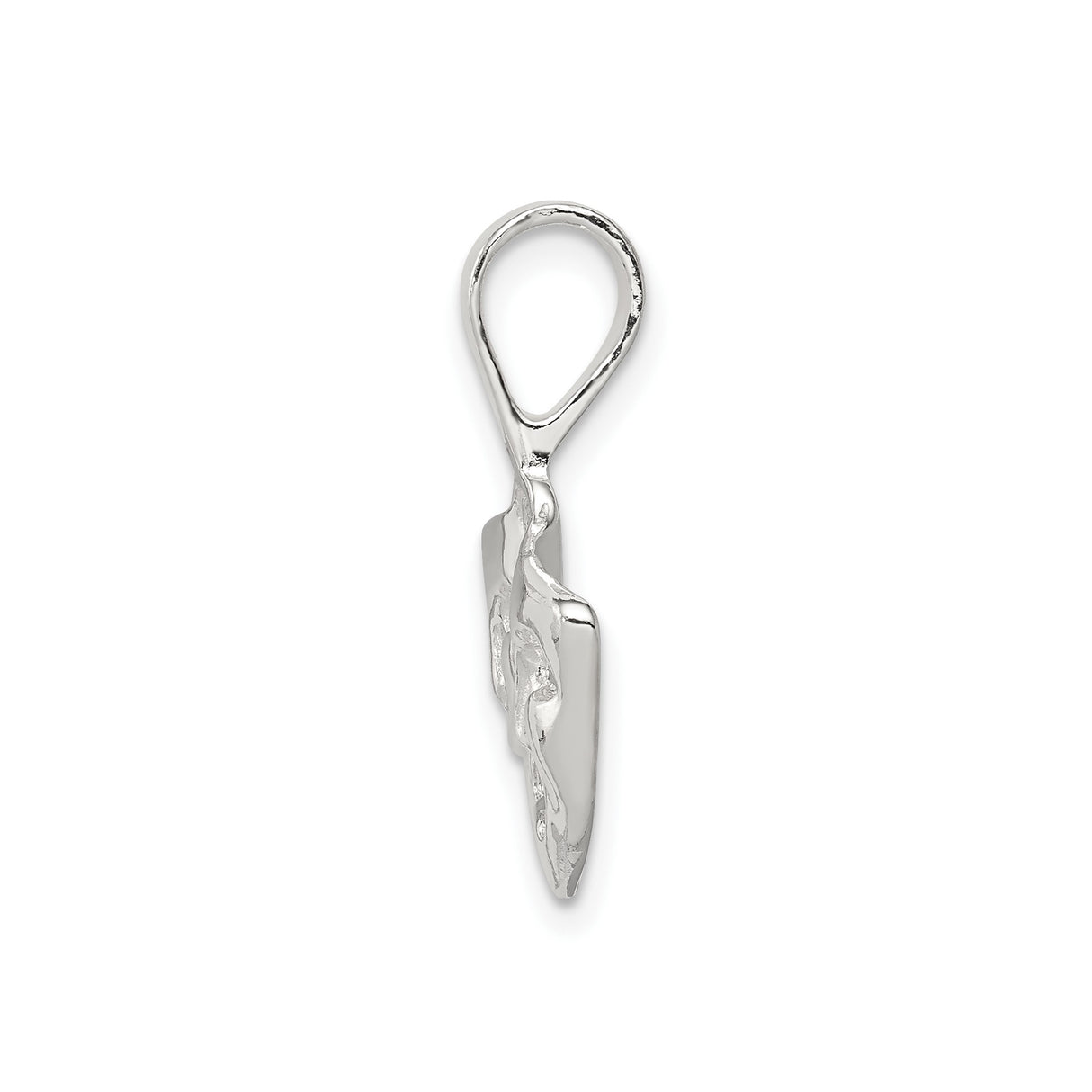 Sterling Silver Comedy and Tragedy Mask Pendant, Theater Drama Charm for Actors