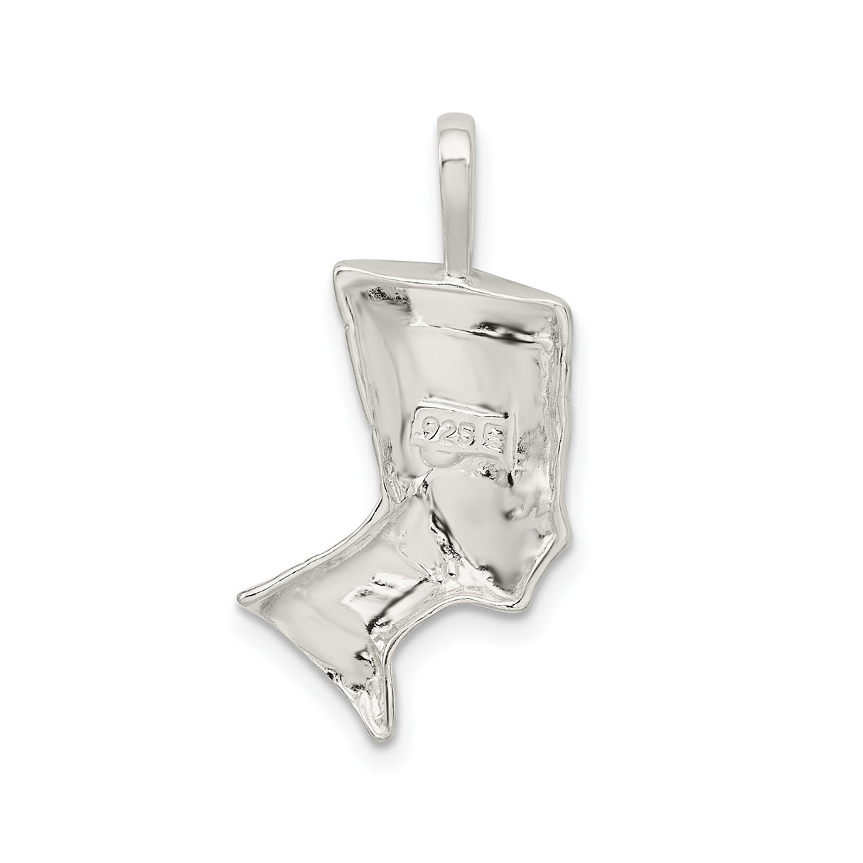 Sterling Silver Nefertiti Pendant with Egyptian Profile Charm, African Heritage Jewelry