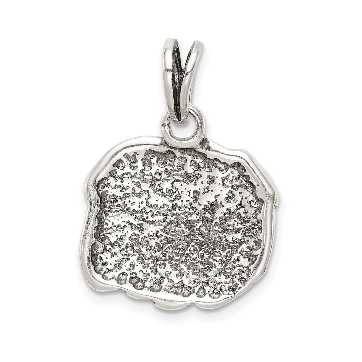 Sterling Silver Bulldog Head Pendant, Realistic Dog Face Design, Animal Jewelry for Pet Lovers