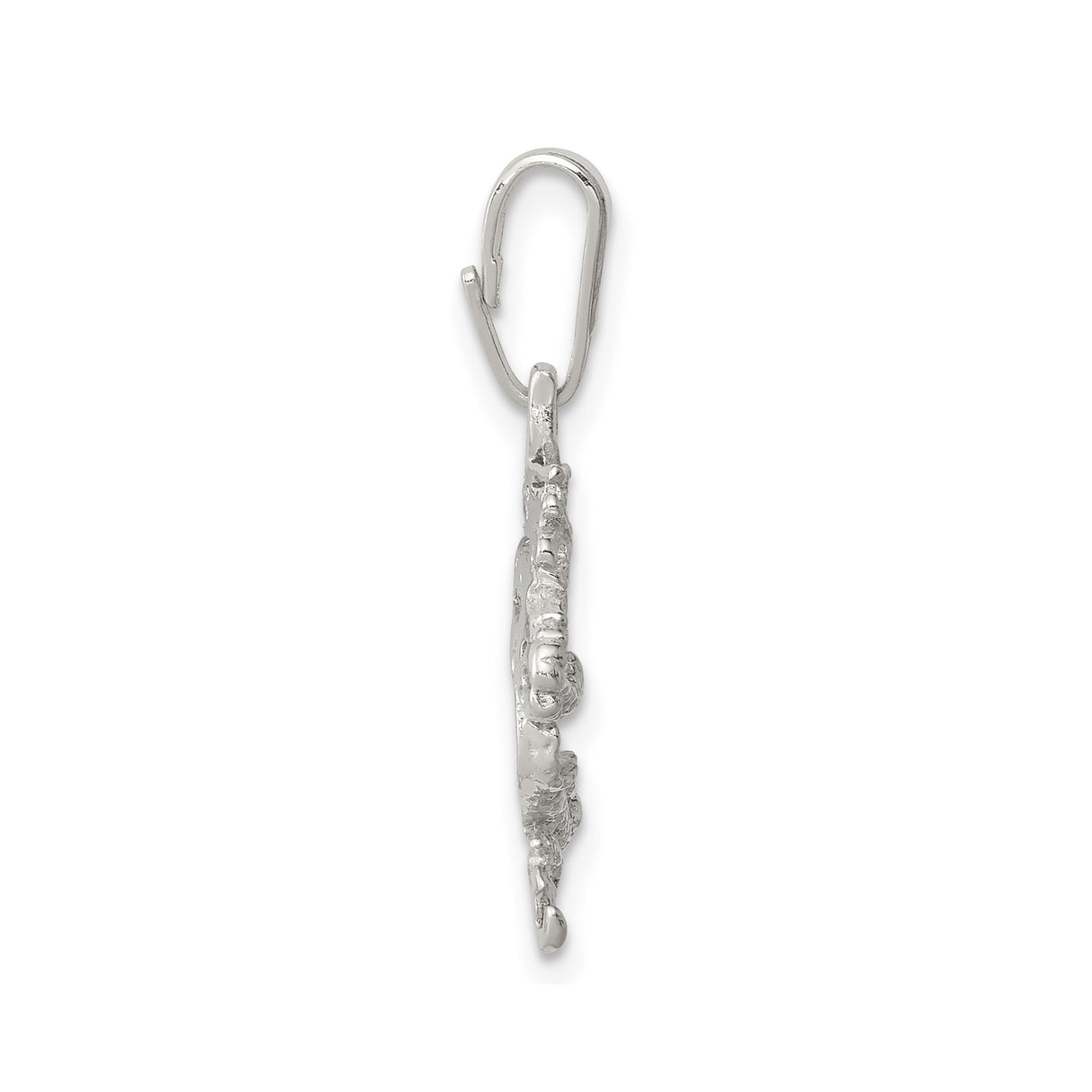 Sterling Silver Dragon Pendant with Chinese Mythical Design for Men and Unisex Wear