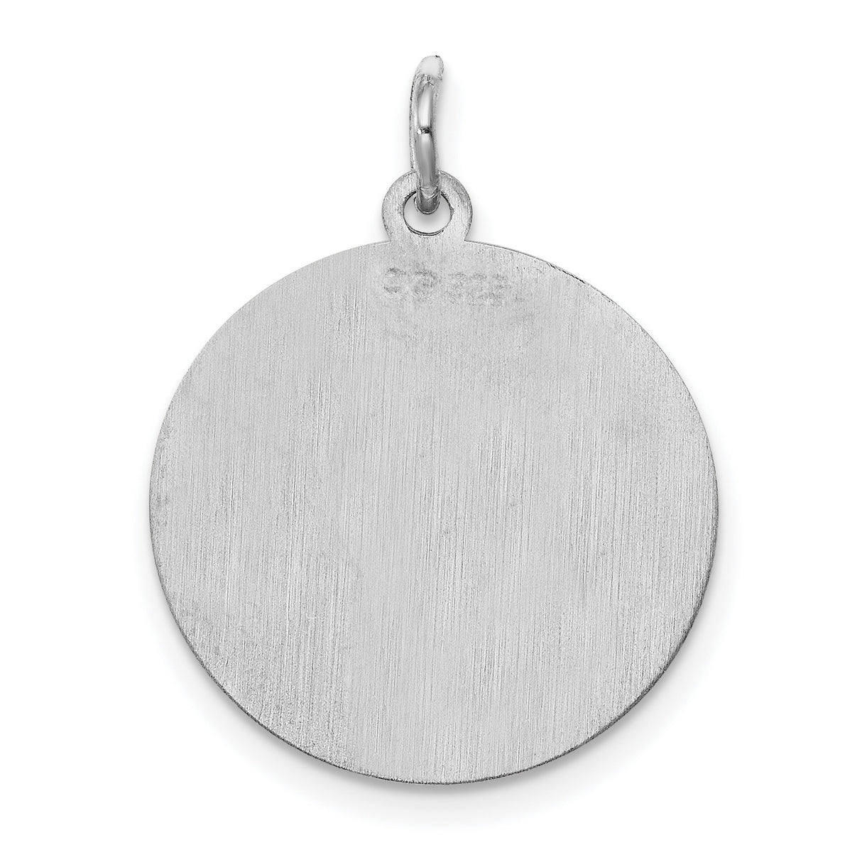 Brocaded Initial O Charm Pendant in Real 925 Sterling Silver