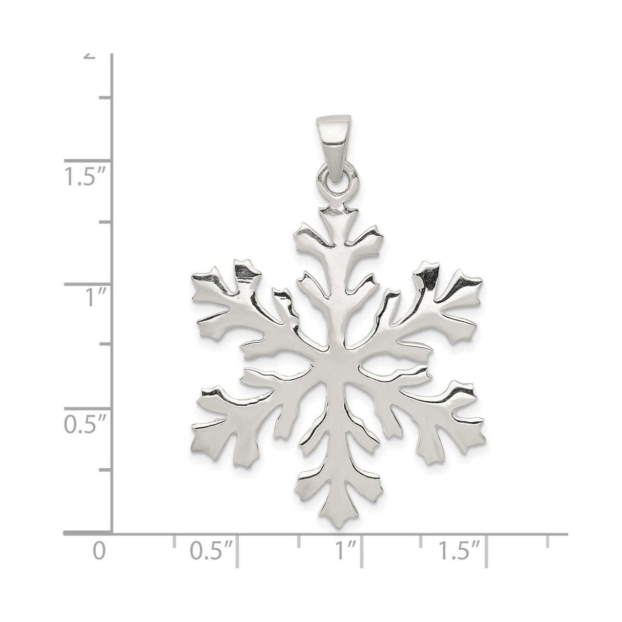 Sterling Silver Snowflake Pendant, Intricate Winter Charm, Nature-Inspired Holiday Jewelry for Women