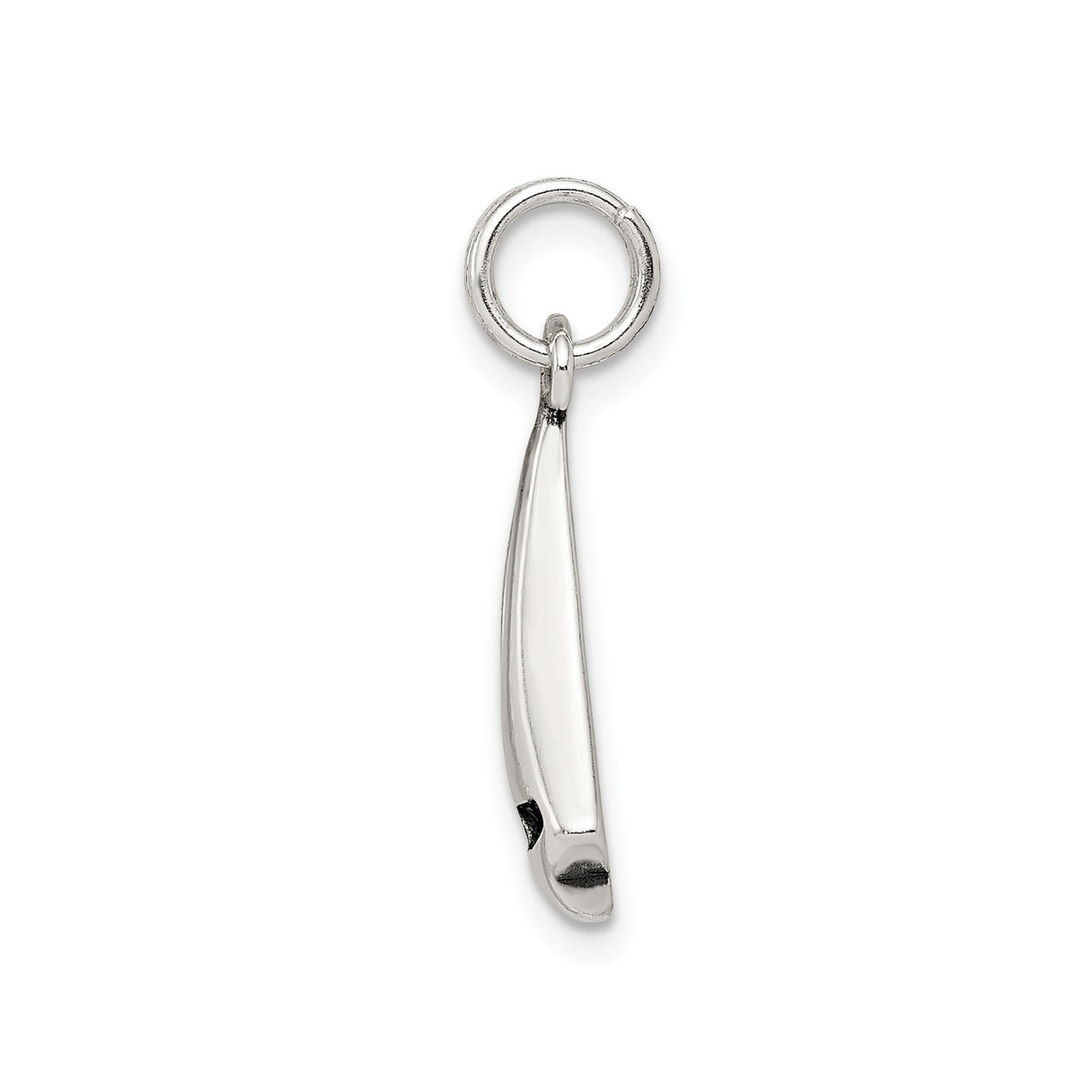 Sterling Silver Sailboat Pendant Charm with Nautical Cutout Design for Women or Unisex Wear