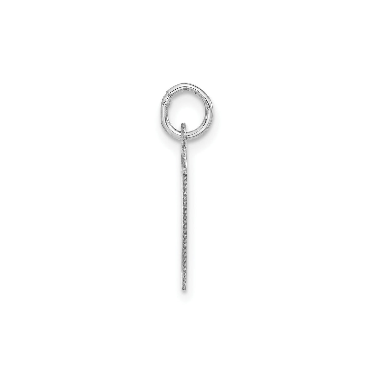 Sterling Silver Pendant with Arabic Nun Symbol, Christian Faith Unisex Jewelry