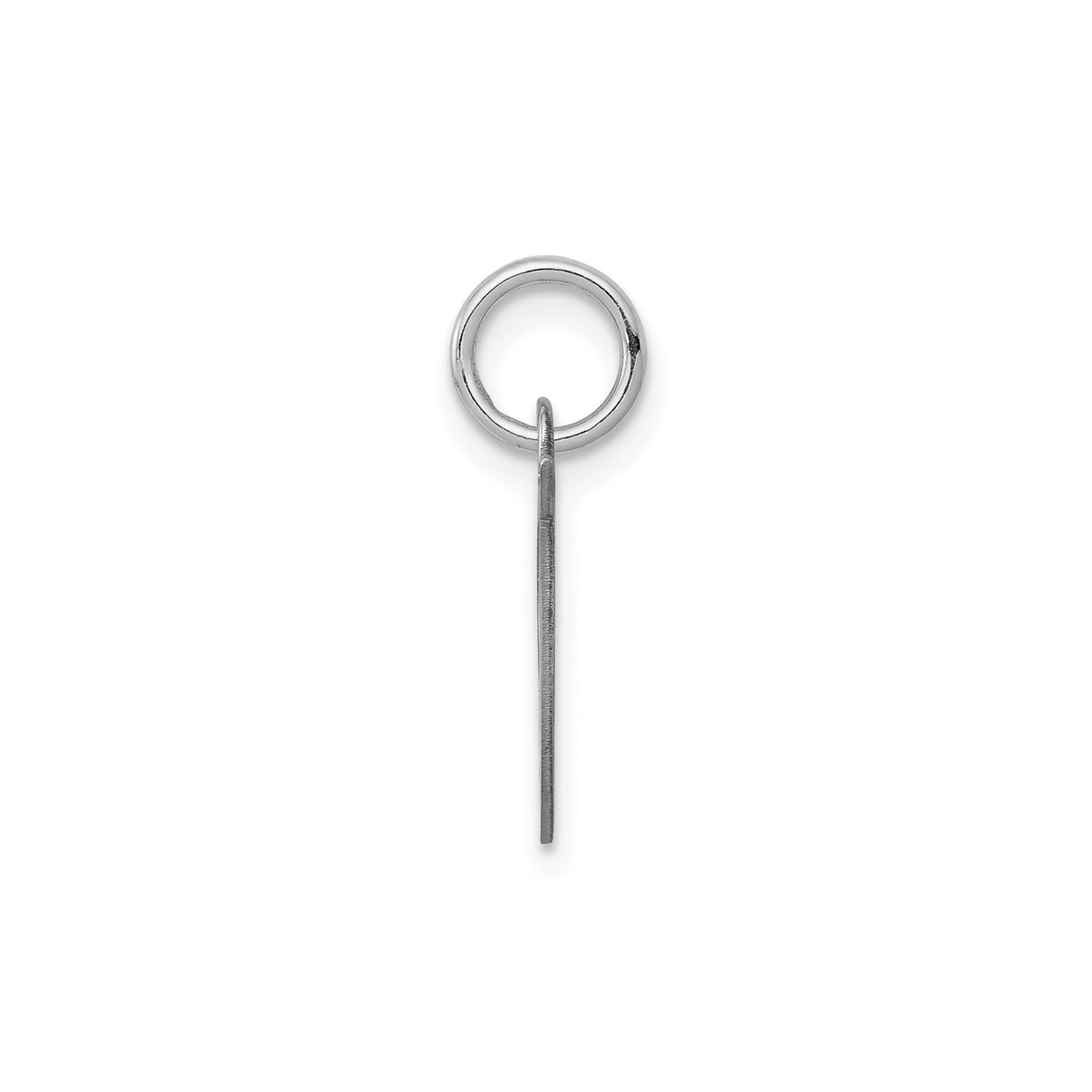 Sterling Silver Script Initial J Pendant Charm, Cursive Alphabet Monogram Jewelry for Women