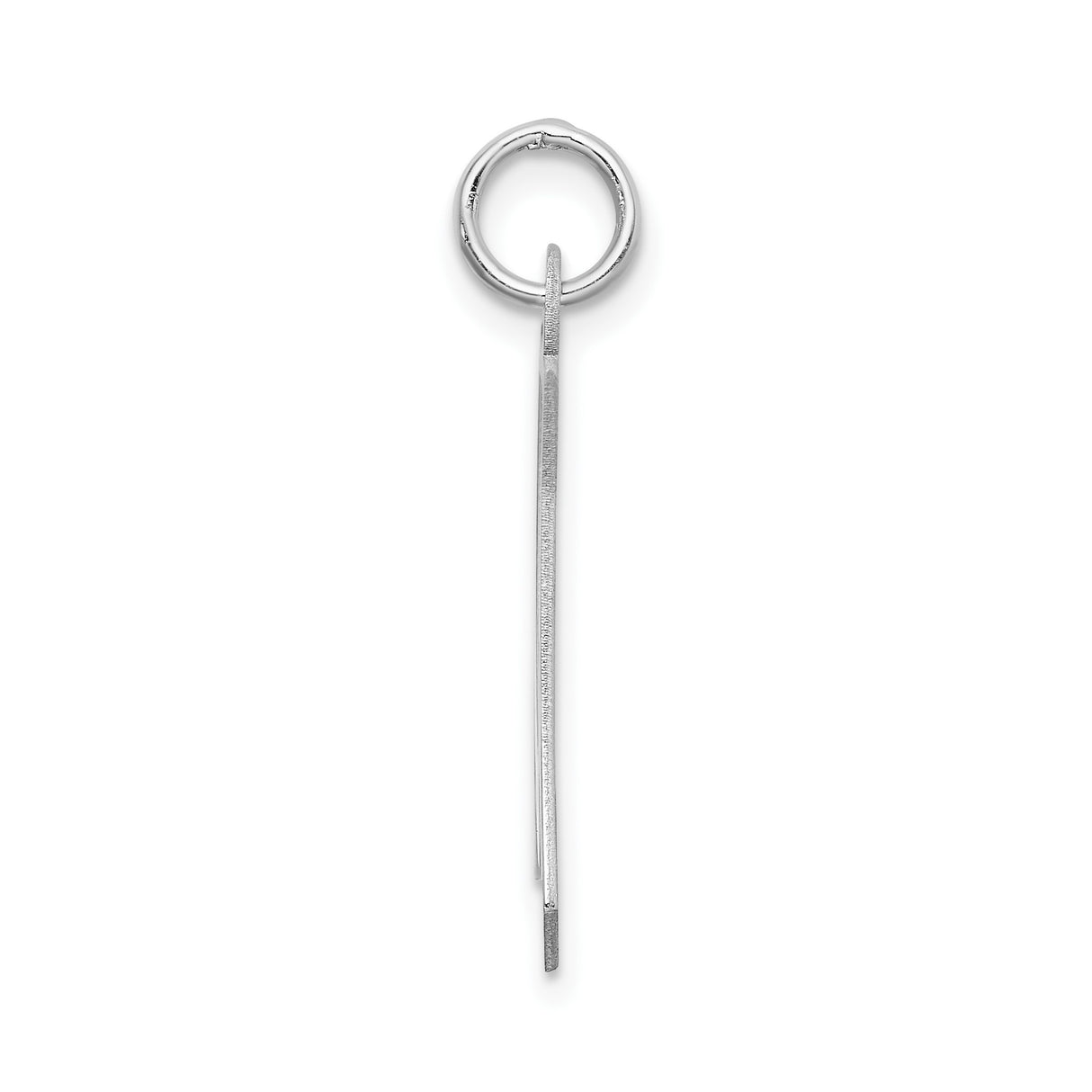 Sterling Silver Hebrew Shin Pendant, Jewish Religious Charm Symbolizing Shaddai Faith