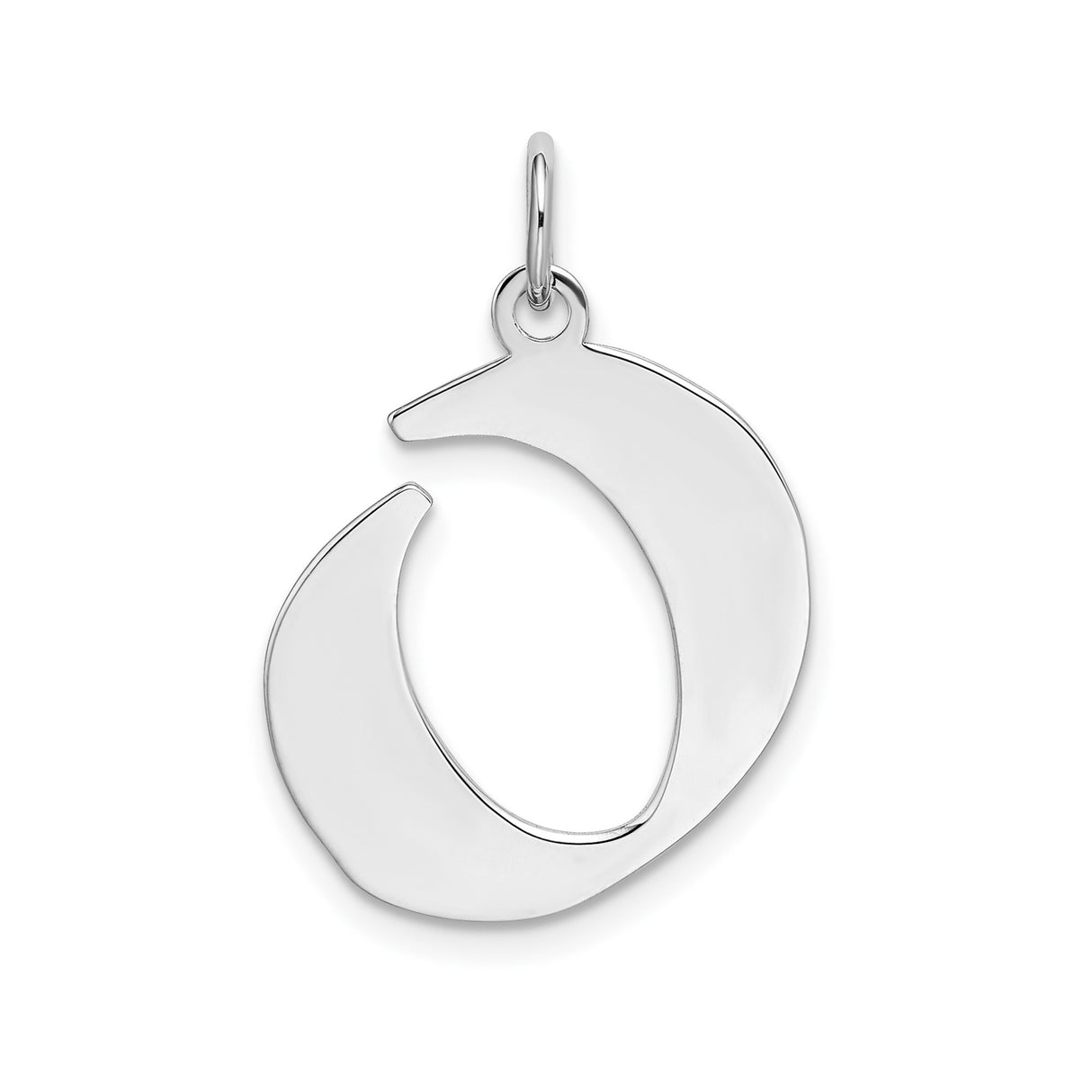 Sterling Silver Ichthys Pendant, Polished Christian Jesus Fish Charm for Men and Women