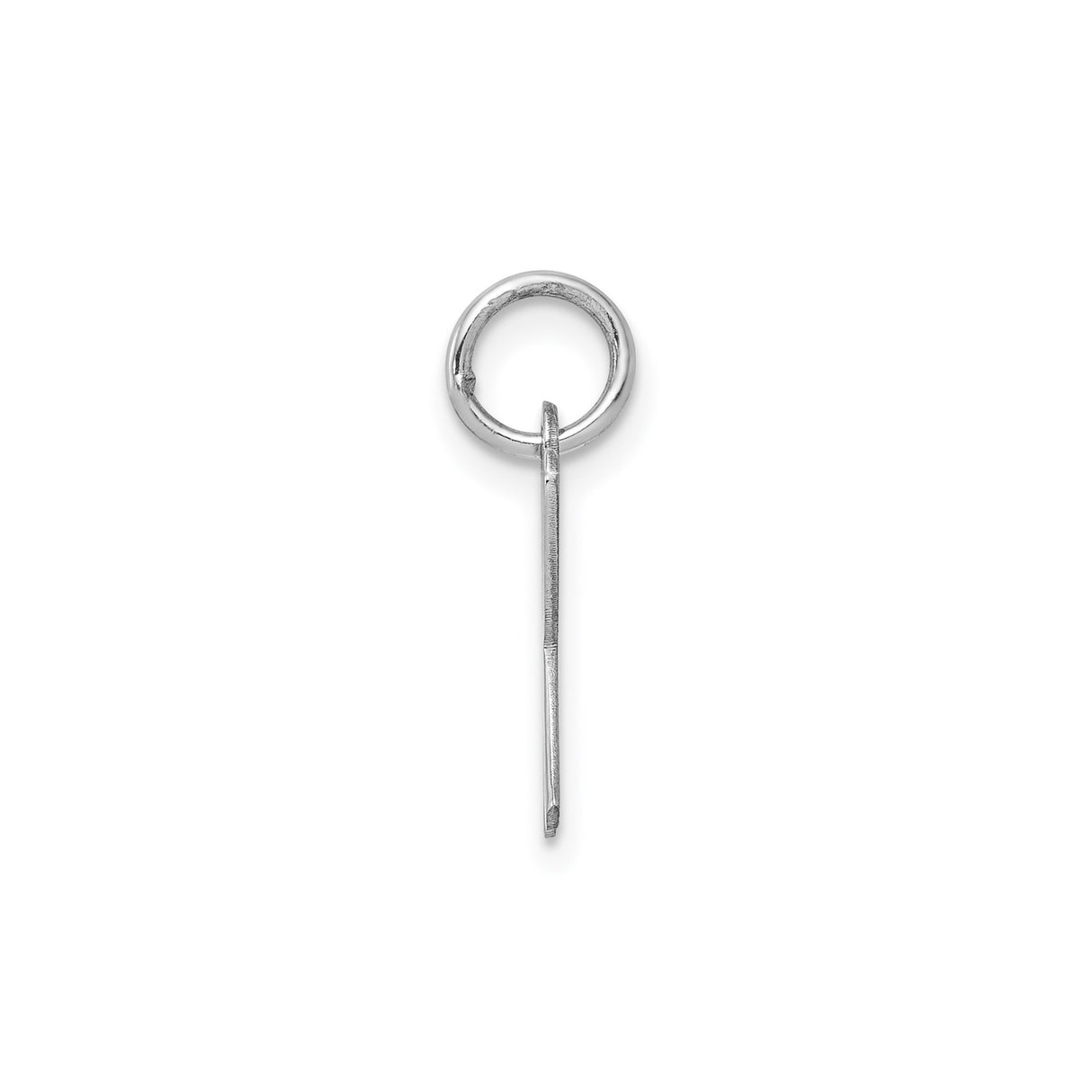 Sterling Silver Letter K Pendant, Lowercase Script Initial Charm for Women or Unisex Wear