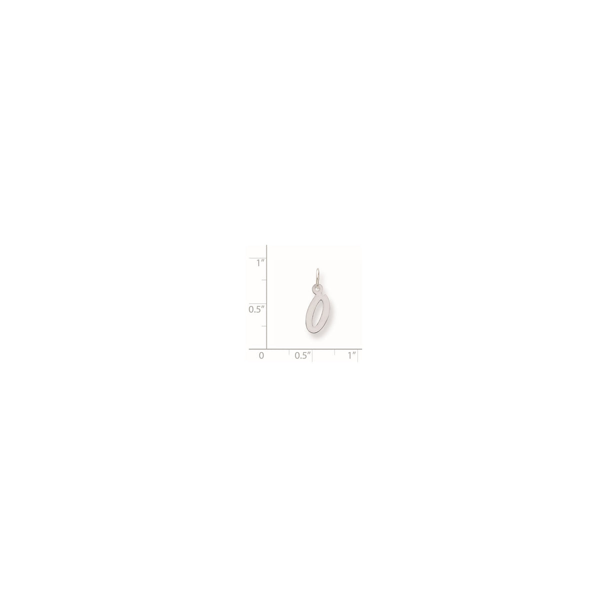 Sterling Silver Ichthys Fish Pendant, Polished Cutout Christian Symbol of Faith