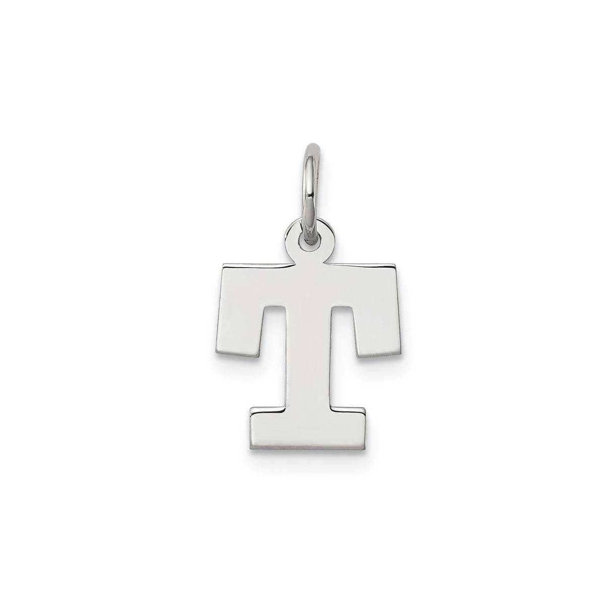 Sterling Silver Tau Cross Pendant, Franciscan T Christian Symbol for Men and Women