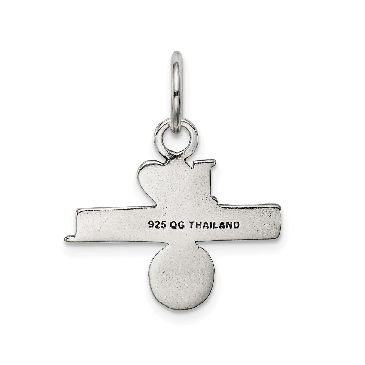 Sterling Silver Basketball Heart Pendant Charm, Sports Theme Jewelry for Fans and Athletes