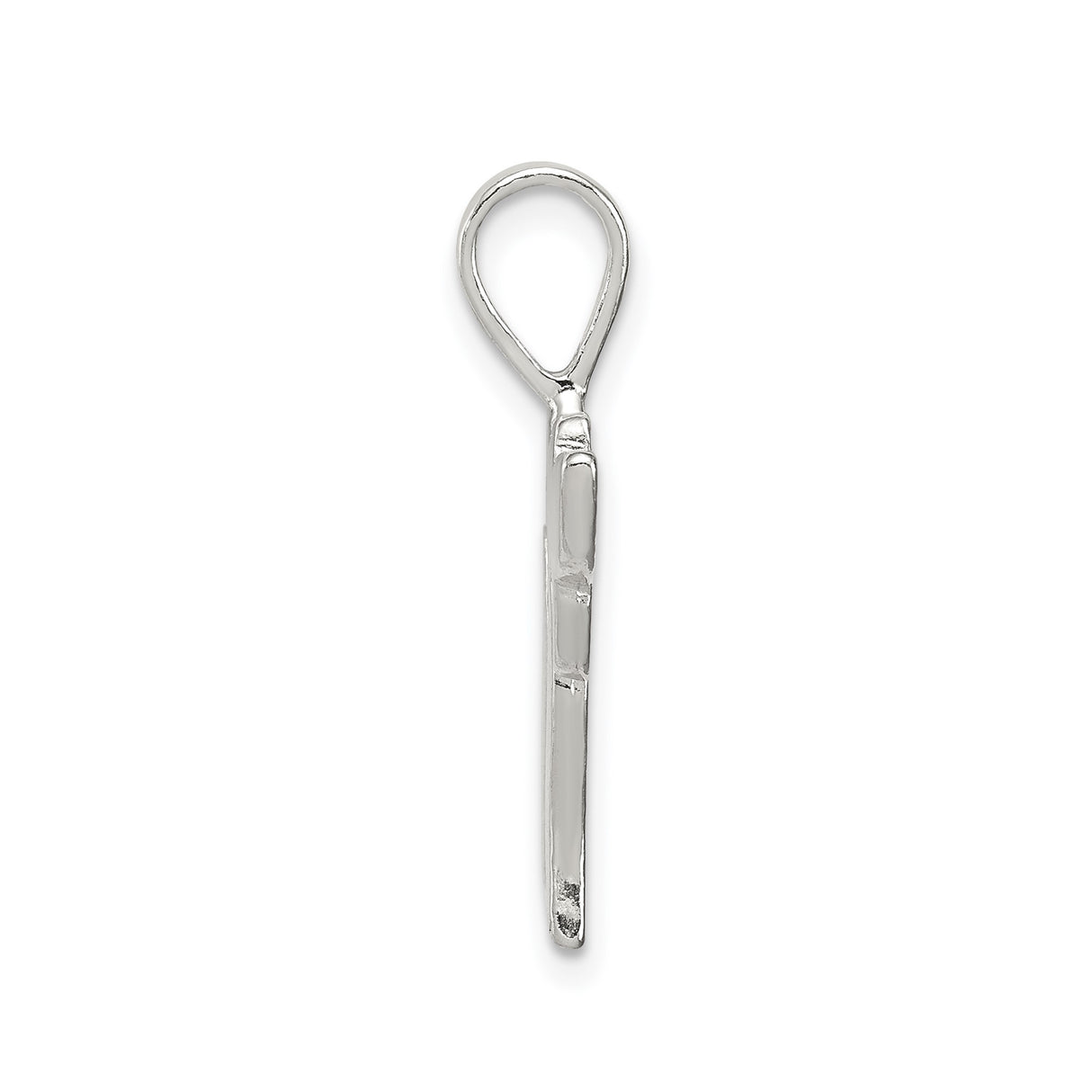 Sterling Silver Chai Pendant, Ornate Hebrew Life Symbol, Spiritual Jewish Jewelry for Women or Unisex Wear