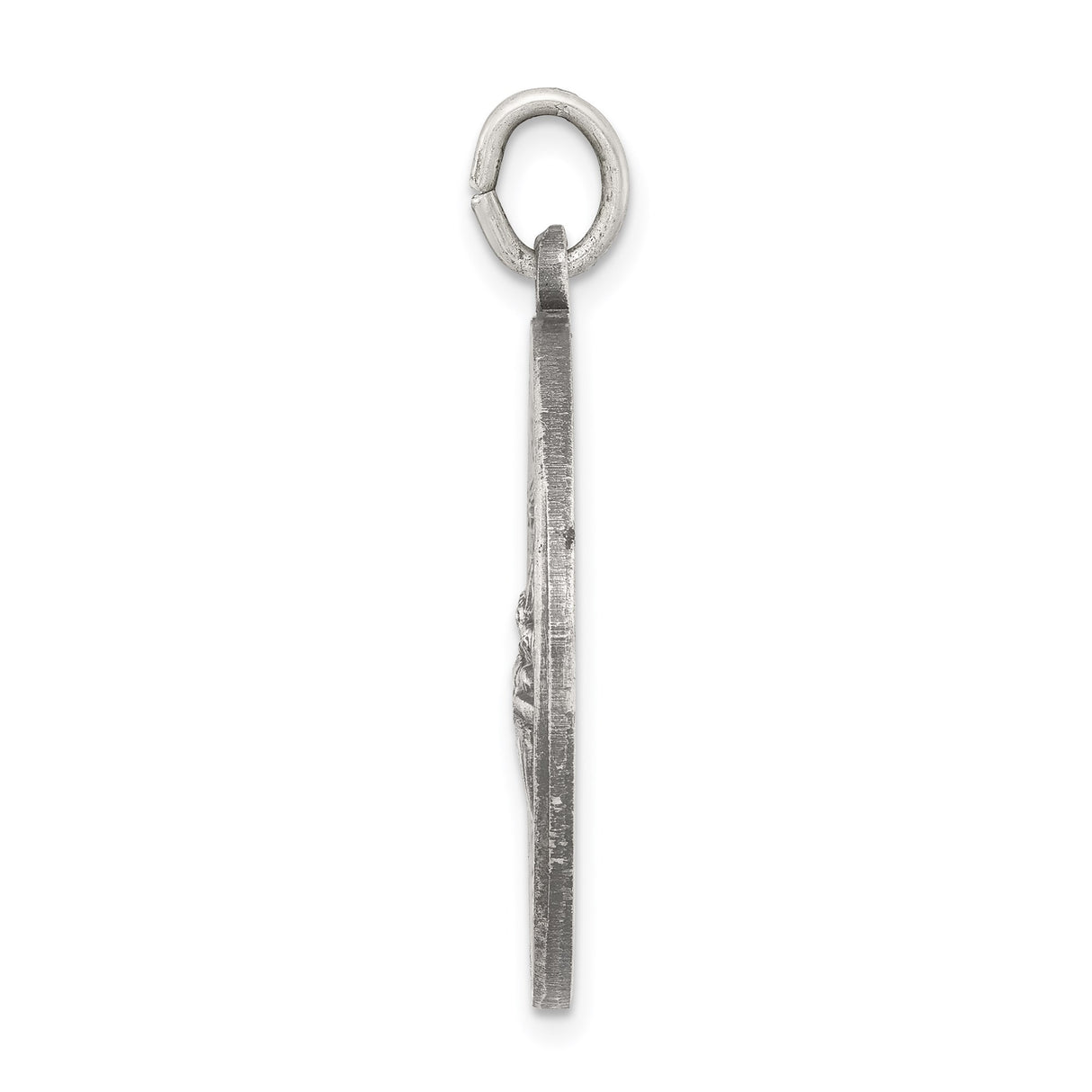 Sterling Silver Catholic Medal Pendant Featuring Nuestra Señora de la Providencia