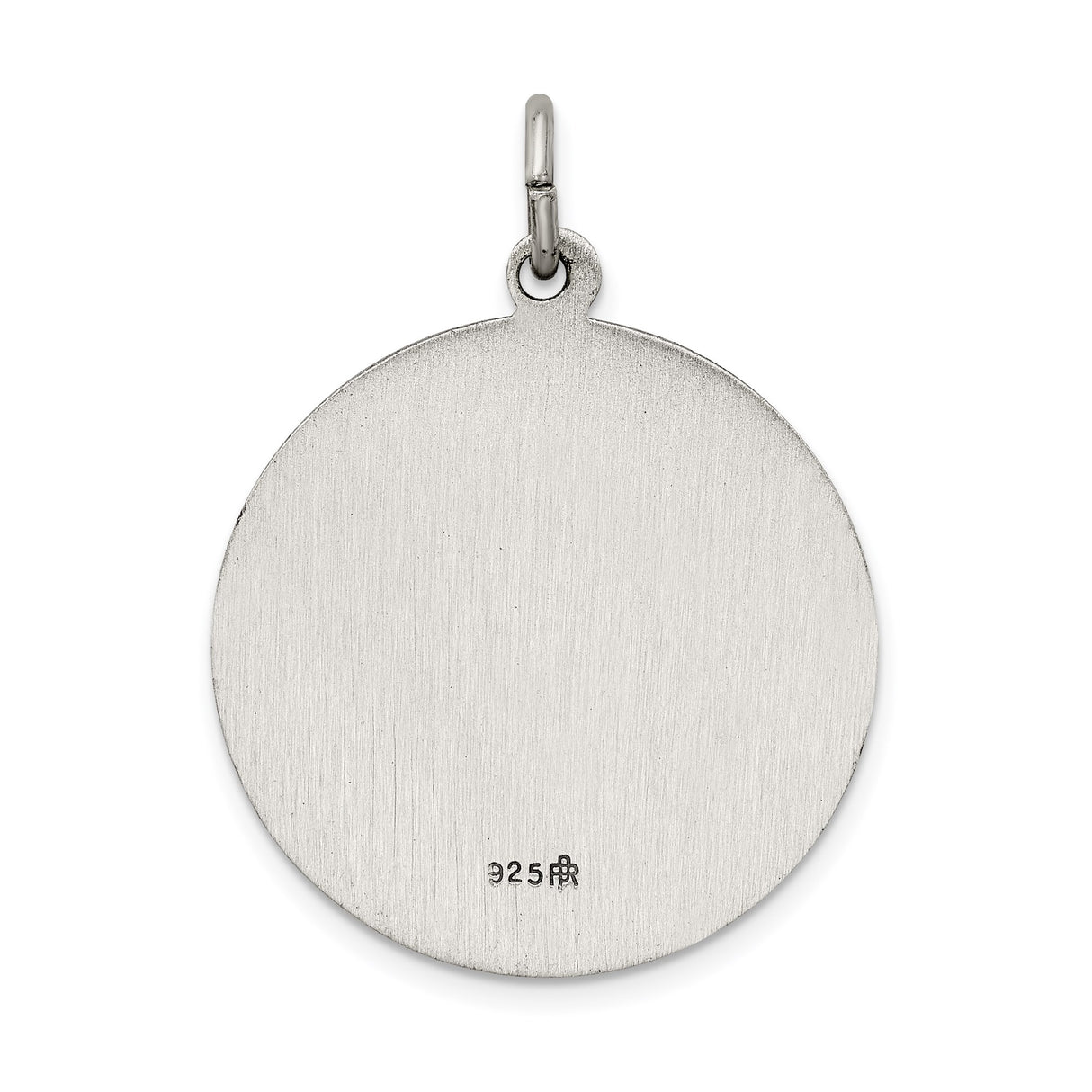 Sterling Silver Catholic Medal Pendant Featuring Nuestra Señora de la Providencia