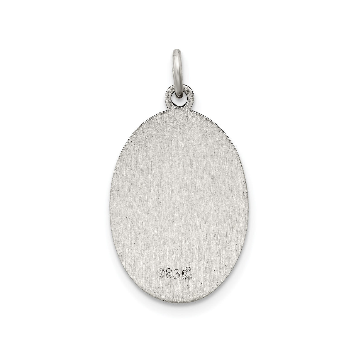 Sterling Silver Saint Joseph Prayer Pendant with Jesus, Catholic Medal for Men and Women