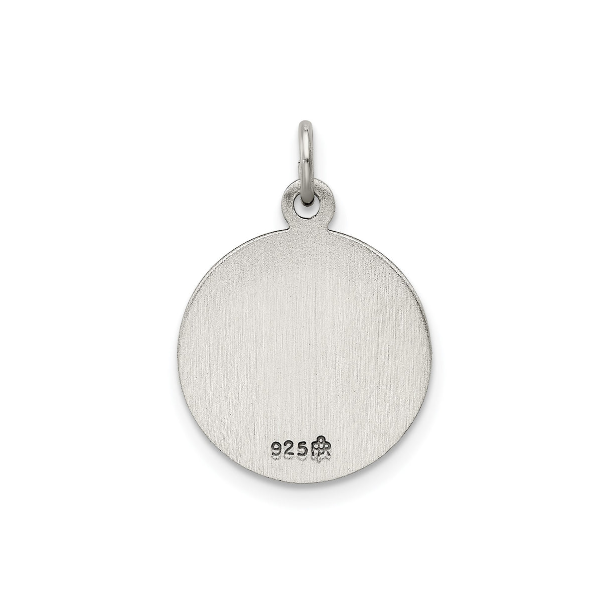 Sterling Silver Saint Florian Pendant, Catholic Firefighter Protection Medal for Men and Women