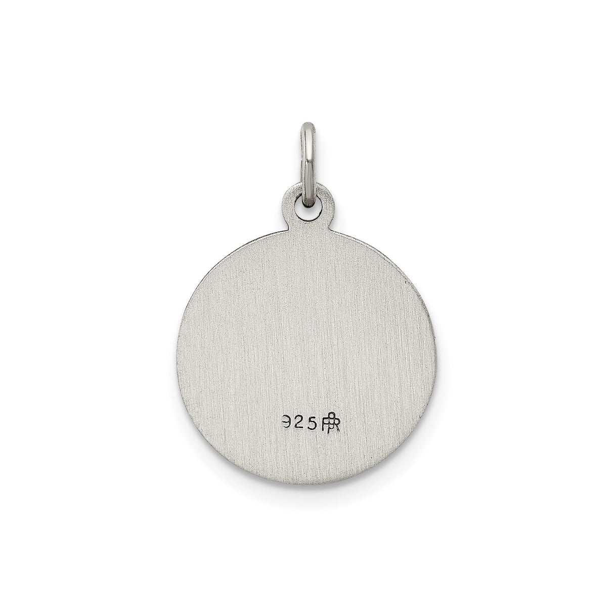 Sterling Silver Saint Gerard Medal Pendant with Pray for Us Inscription, Catholic Jewelry