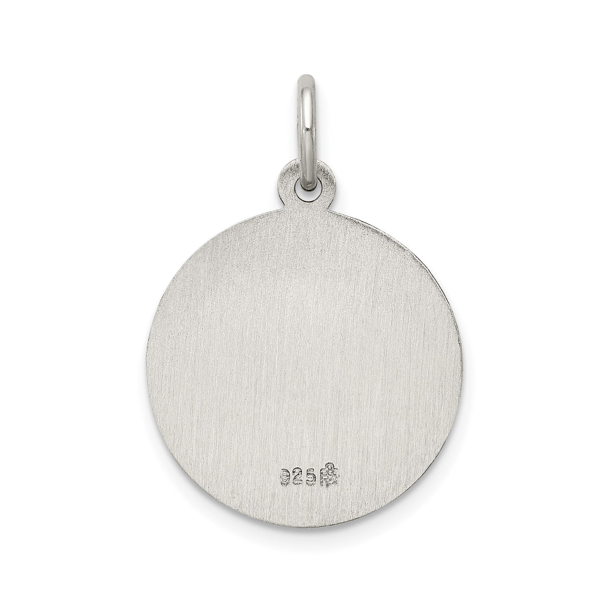 Sterling Silver Saint Gerard Pendant with Pray for Us Cross , Catholic Religious Medal