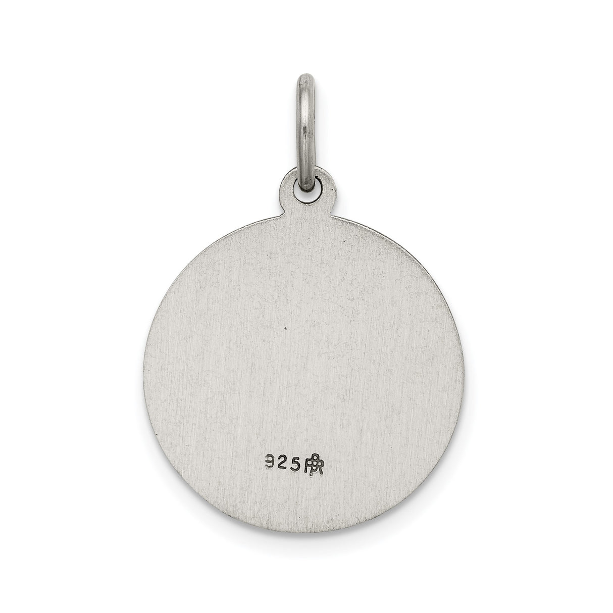 Sterling Silver Holy Spirit Pendant with Descending Dove Symbol and Engraving