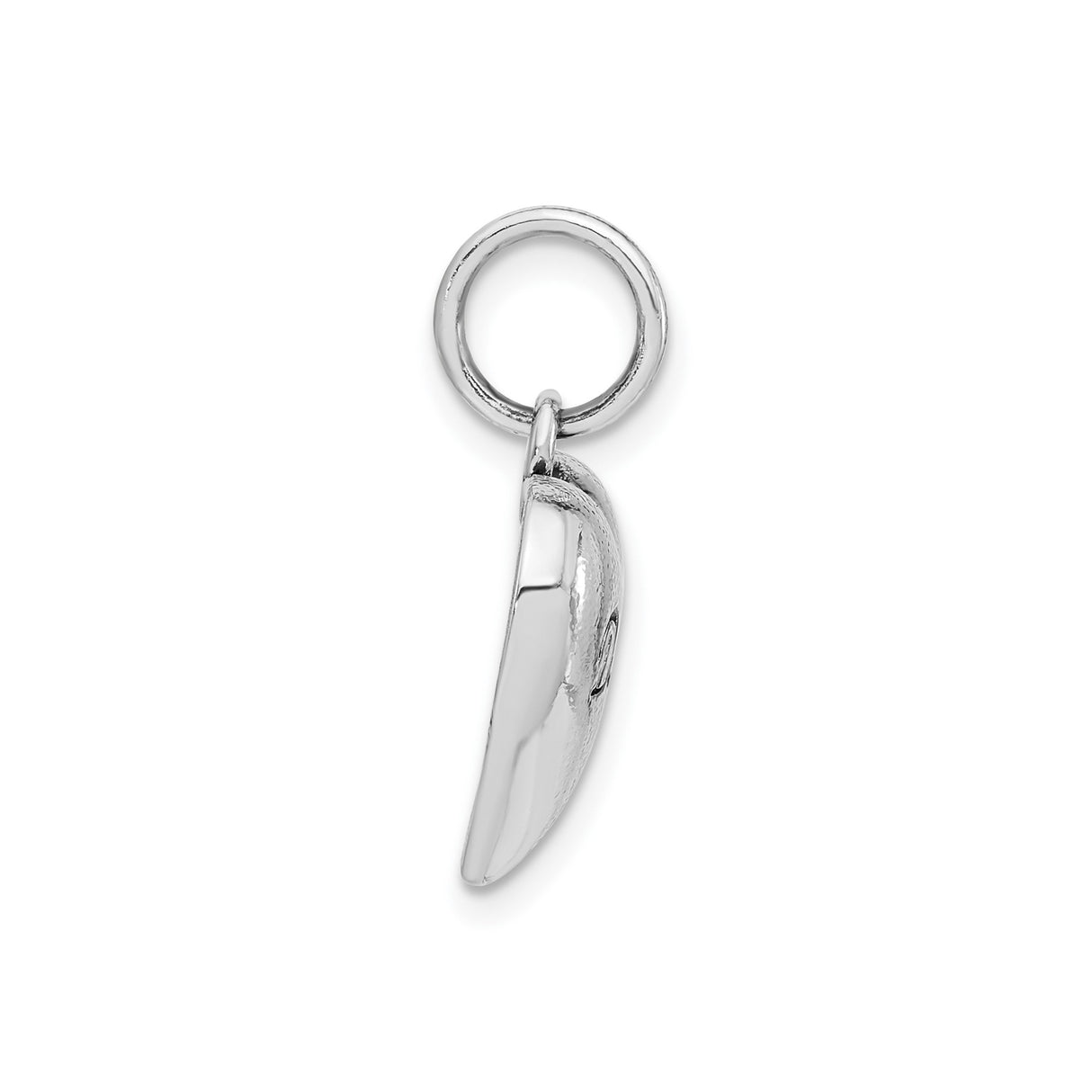 Sterling Silver Heart Pendant, Romantic Desire Charm with Emotional Symbolism for Women