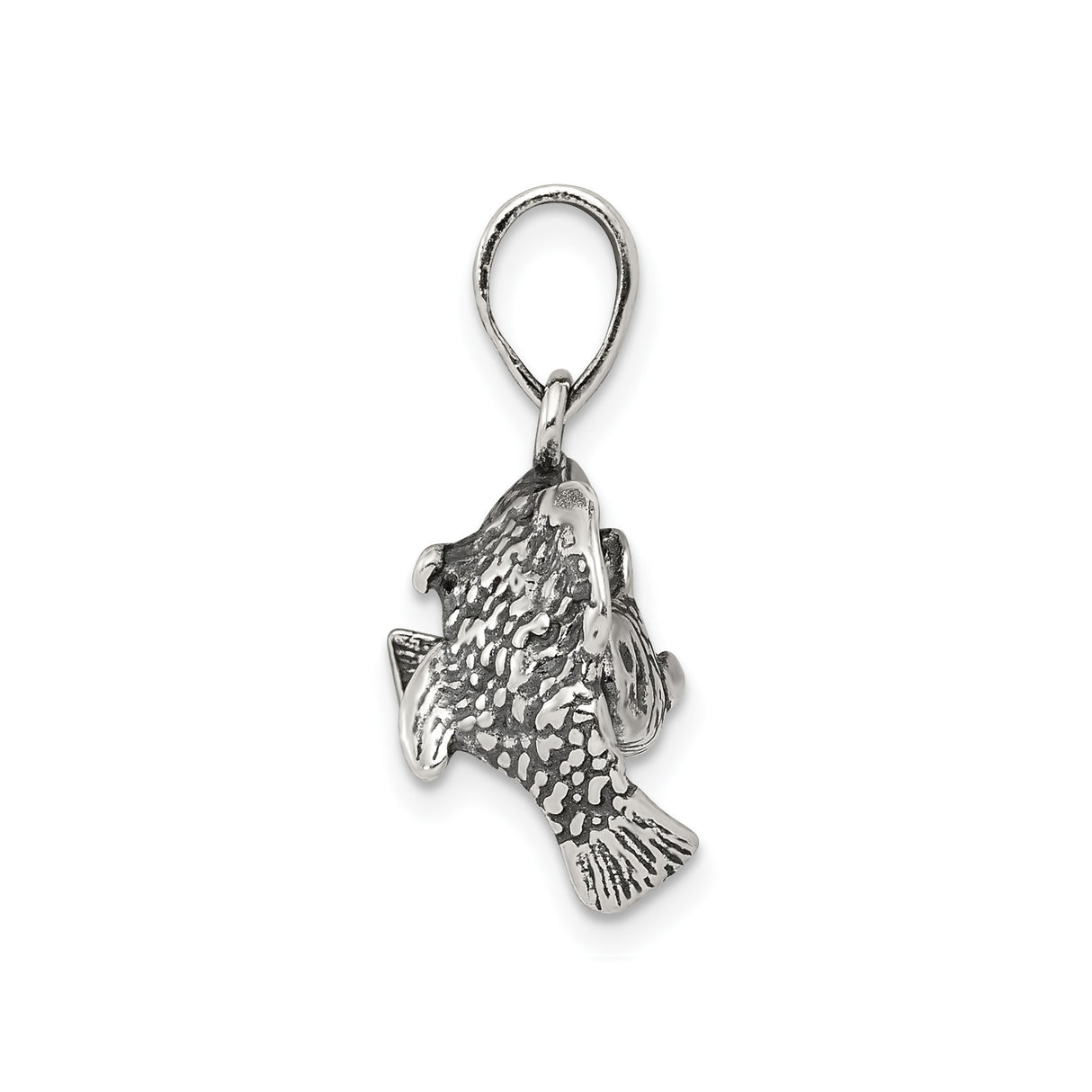 Sterling Silver Pisces Pendant with Dual Fish Zodiac Design, Spiritual Astrology Charm