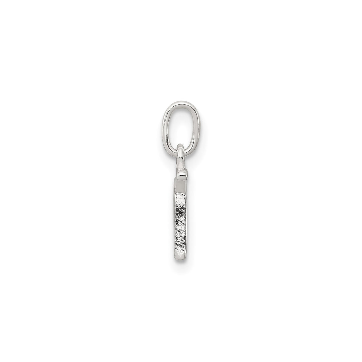 Sterling Silver Lowercase G Pendant, Minimalist Alphabet Charm Necklace
