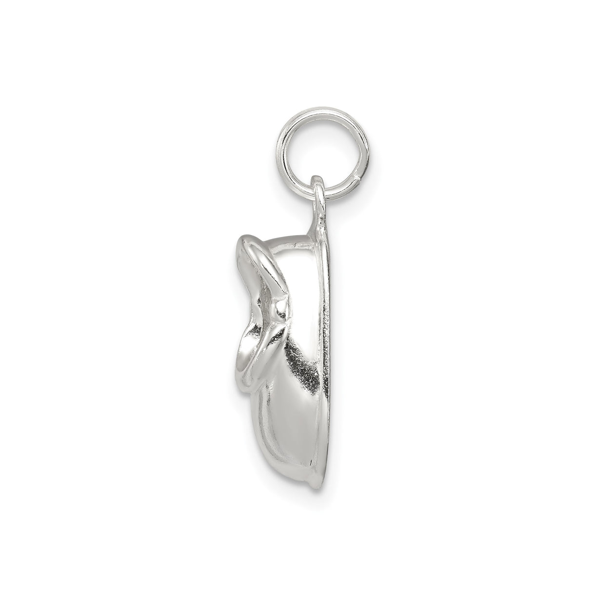 Sterling Silver Baby Shoe Pendant, Symbolizing Motherhood and New Life