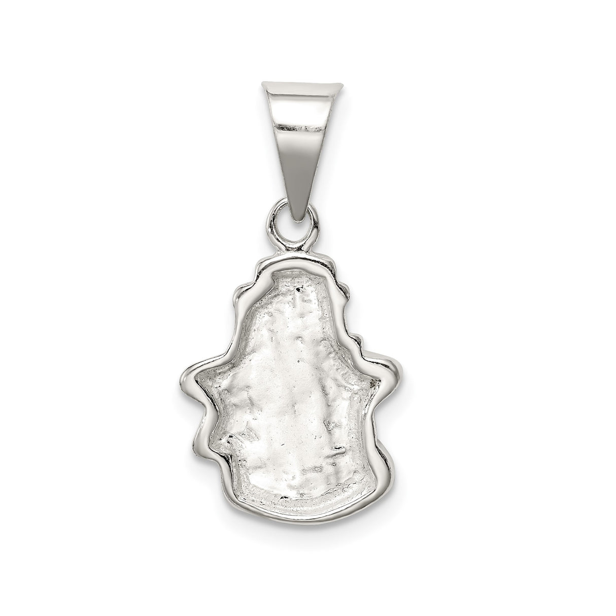 Sterling Silver Snowman Pendant with Red Accented Scarf and Hat, Christmas Holiday Charm