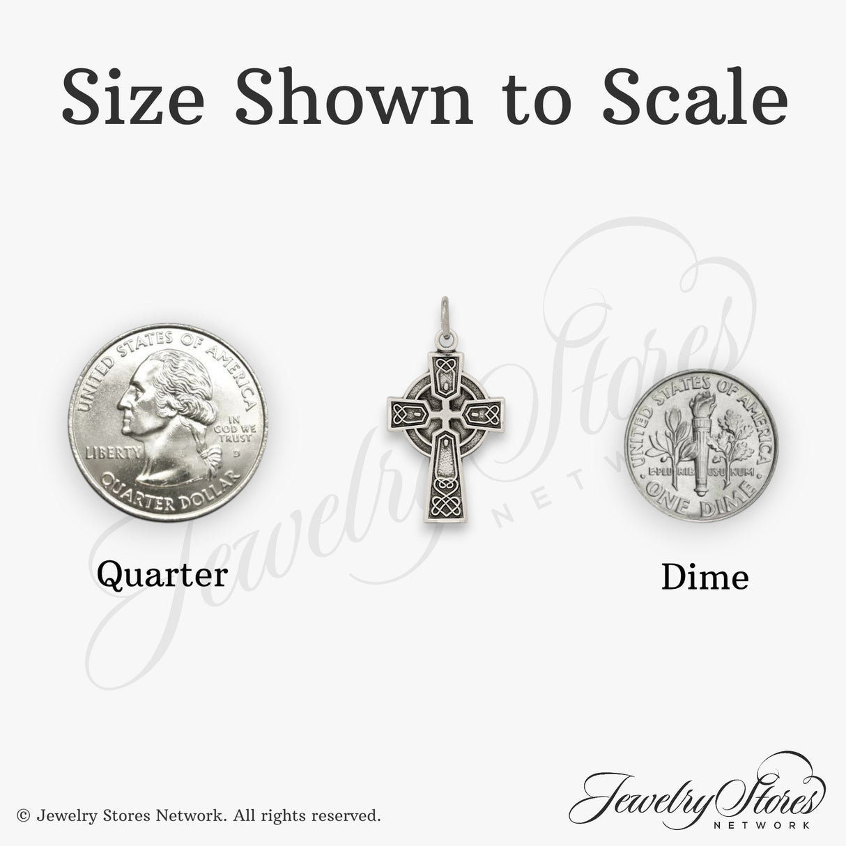 Sterling Silver Celtic Cross Pendant with Antique Finish, Knotwork Halo Design, Christian Jewelry