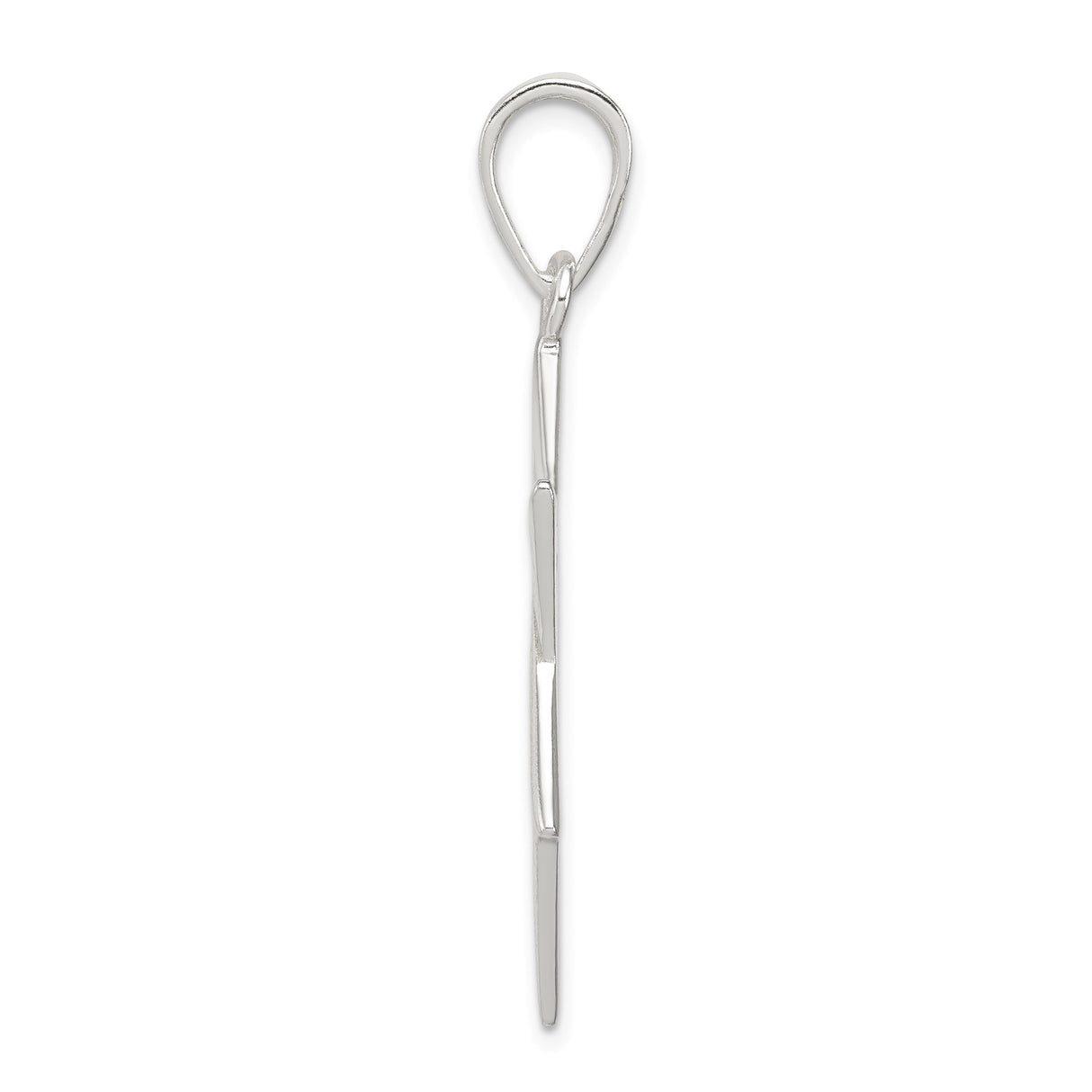 Sterling Silver Star of David Pendant with Interlocking Triangle Design, Jewish Faith Symbol