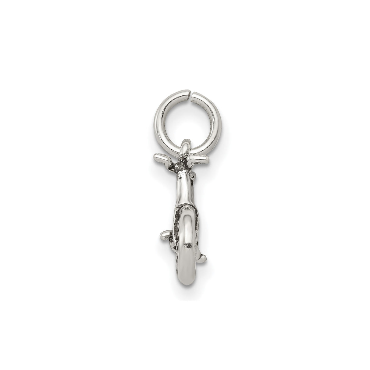 Sterling Silver Bicycle Pendant, Detailed Road Bike Design, Cycling Jewelry for Women or Unisex Wear