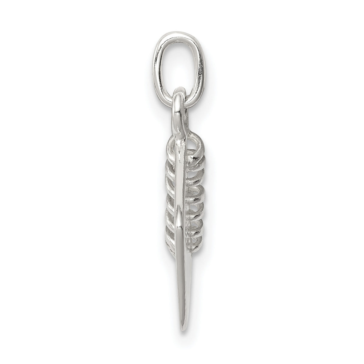 Note Book Charm Pendant in Real 925 Sterling Silver