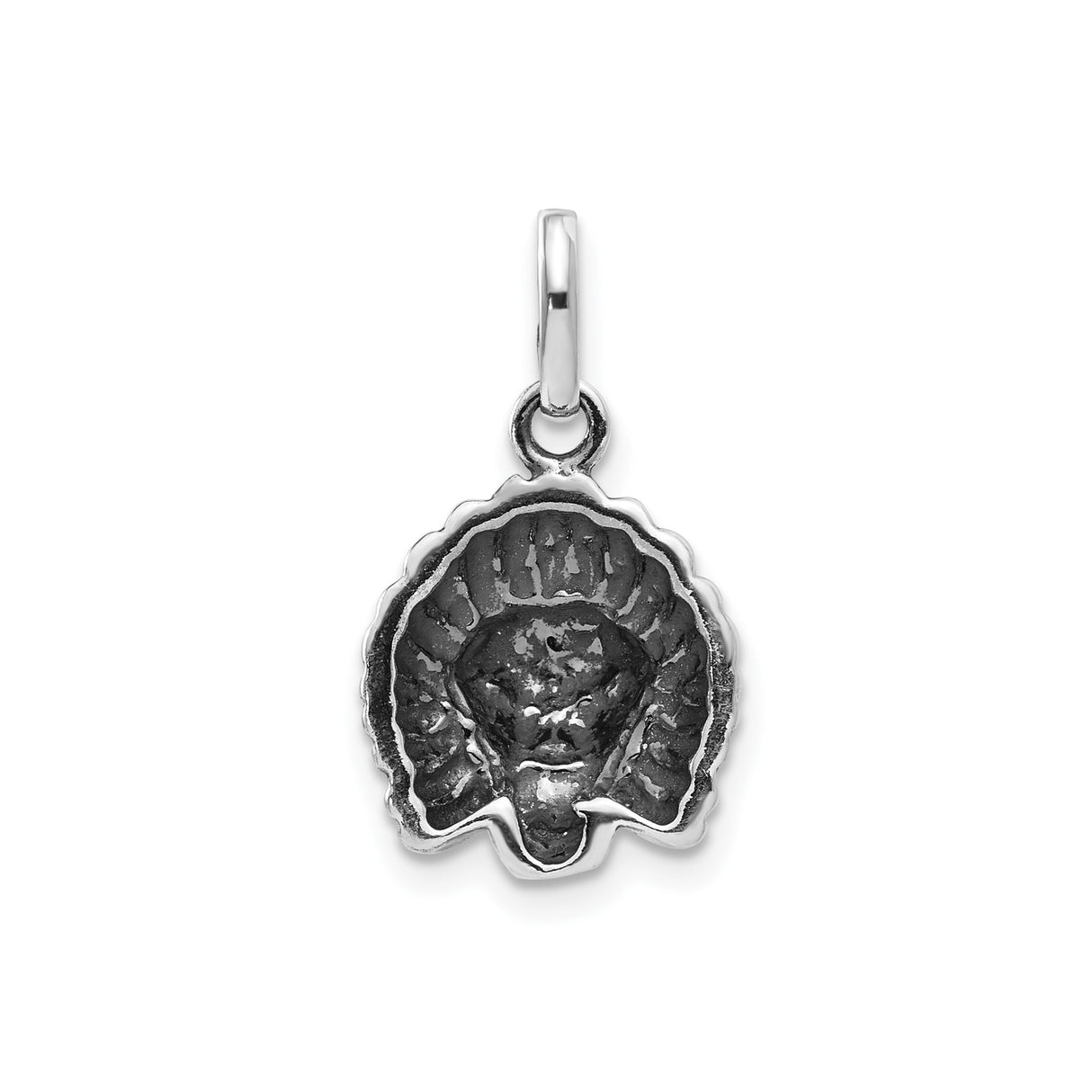 Sterling Silver Lion Head Pendant, Bold Animal Jewelry with Detailed Design for Men or Unisex