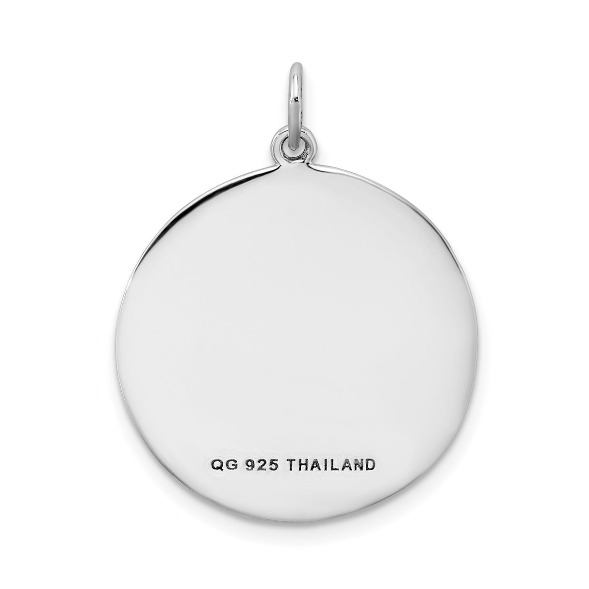 Sterling Silver Sister Pendant with Love and Kindness Words, Round Family Charm Jewelry