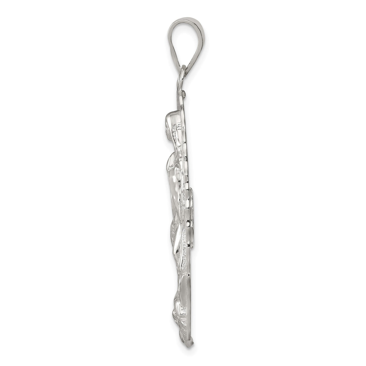Sterling Silver Guadalupe Pendant Featuring Our Lady of Guadalupe Medallion