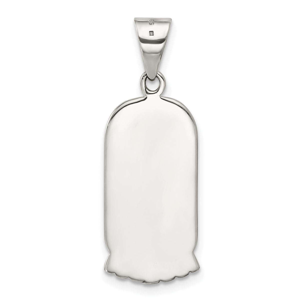 Sterling Silver Talisman Pendant with Number 13, Evil Eye, Horseshoe, Elephant, Owl, and Clover