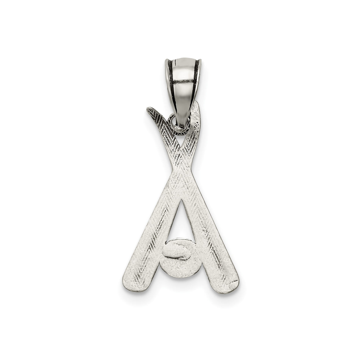 Sterling Silver Baseball Pendant with Crossed Bats and Detailed Ball, Unisex Sports Jewelry
