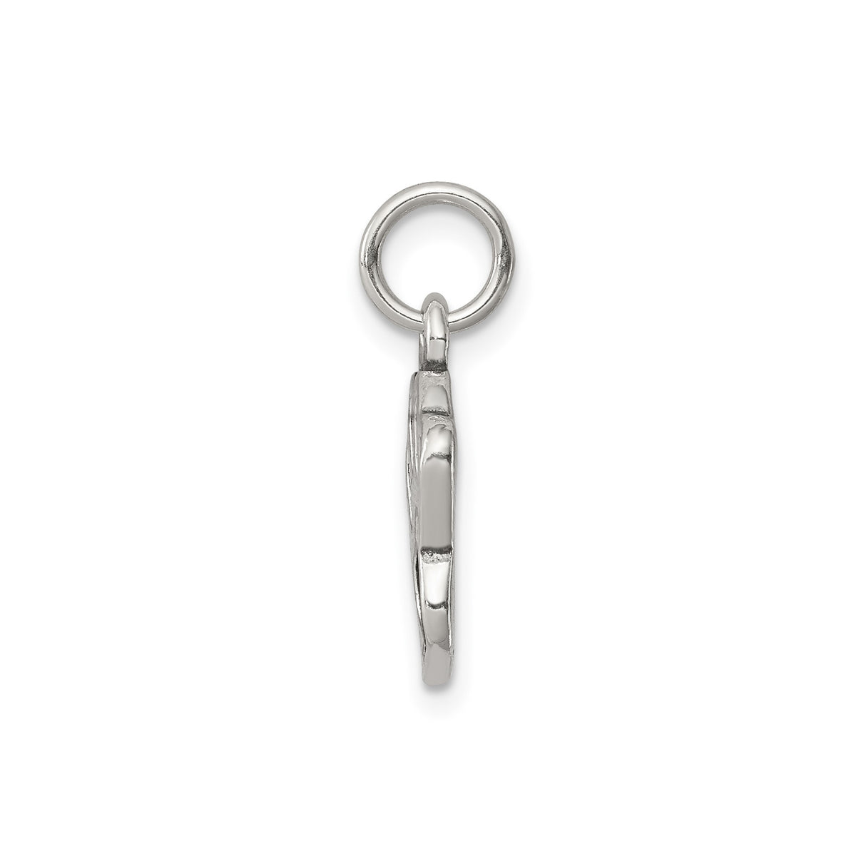 Sterling Silver Paw Pendant, Animal Print Memorial Charm, Pet Remembrance Jewelry
