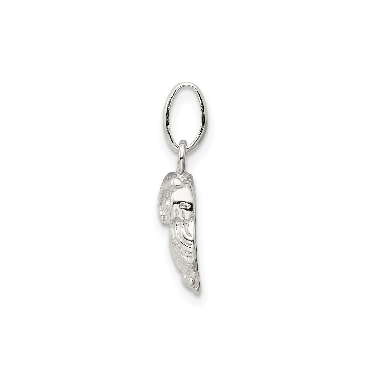 Sterling Silver Owl Pendant, Nature-Inspired Animal Charm Symbolizing Wisdom and Intuition