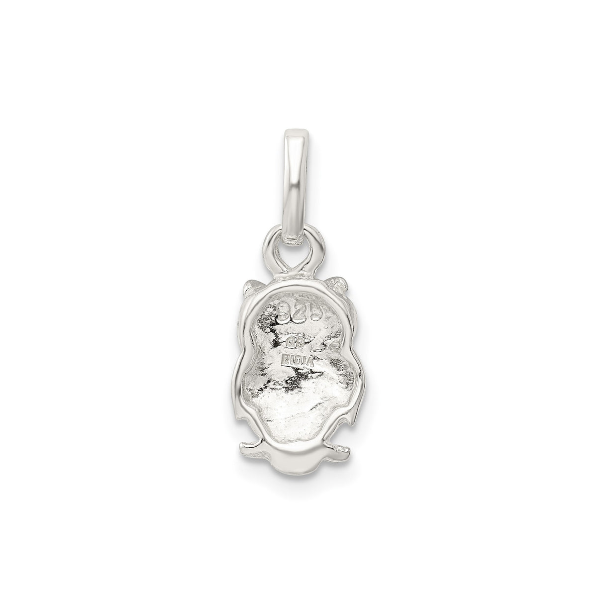 Sterling Silver Owl Pendant, Nature-Inspired Animal Charm Symbolizing Wisdom and Intuition