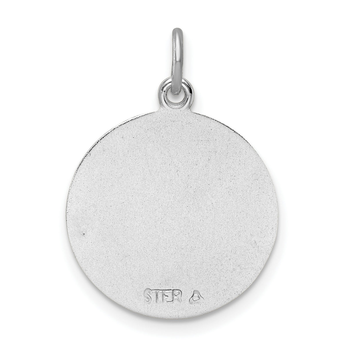 Sterling Silver Saint Michael Pendant with Gold Plated Finish, Archangel Medal with Prayer